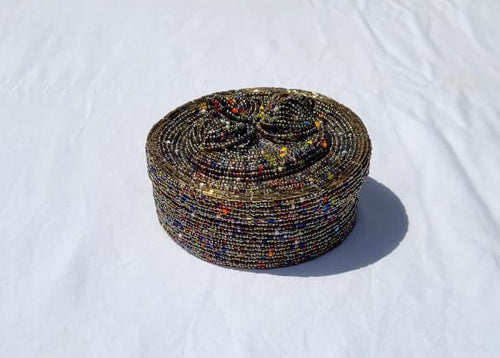 Bronze Beaded Box
