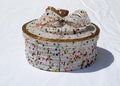 White Beaded Box
